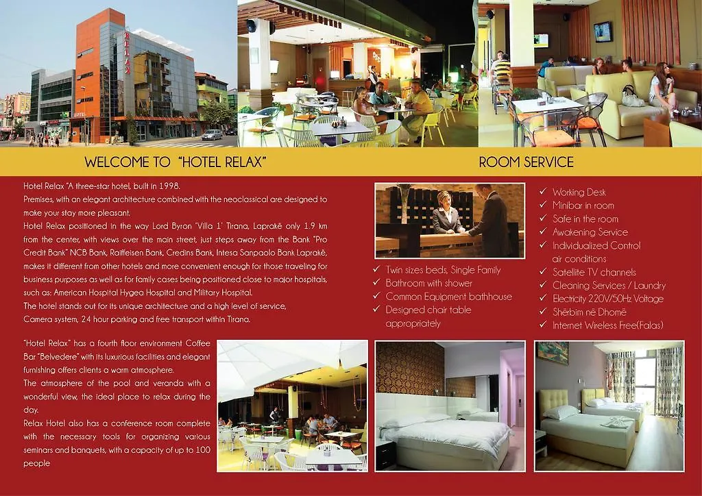 ***  Hotel Relax Tirana Albania